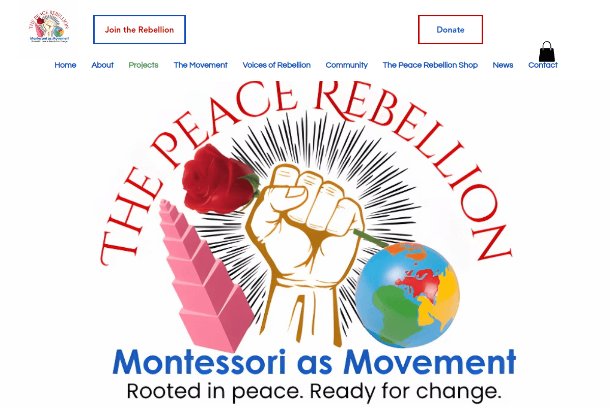 The Peace Rebellion website